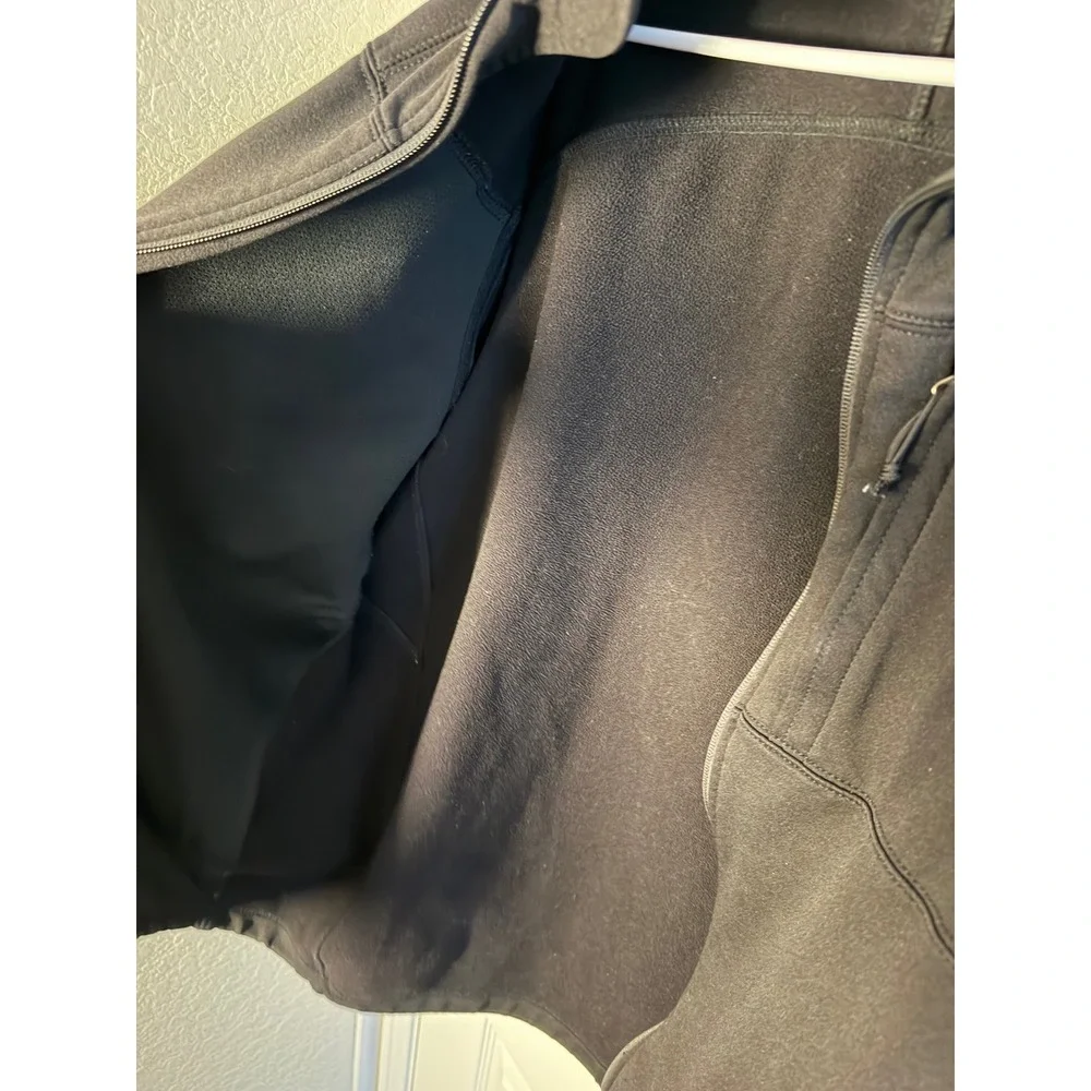 The‎ North Face Men's Zip-Up Sweatshirt – Black – Size Large